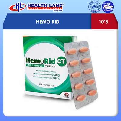 HEMO RID (10x10'S)